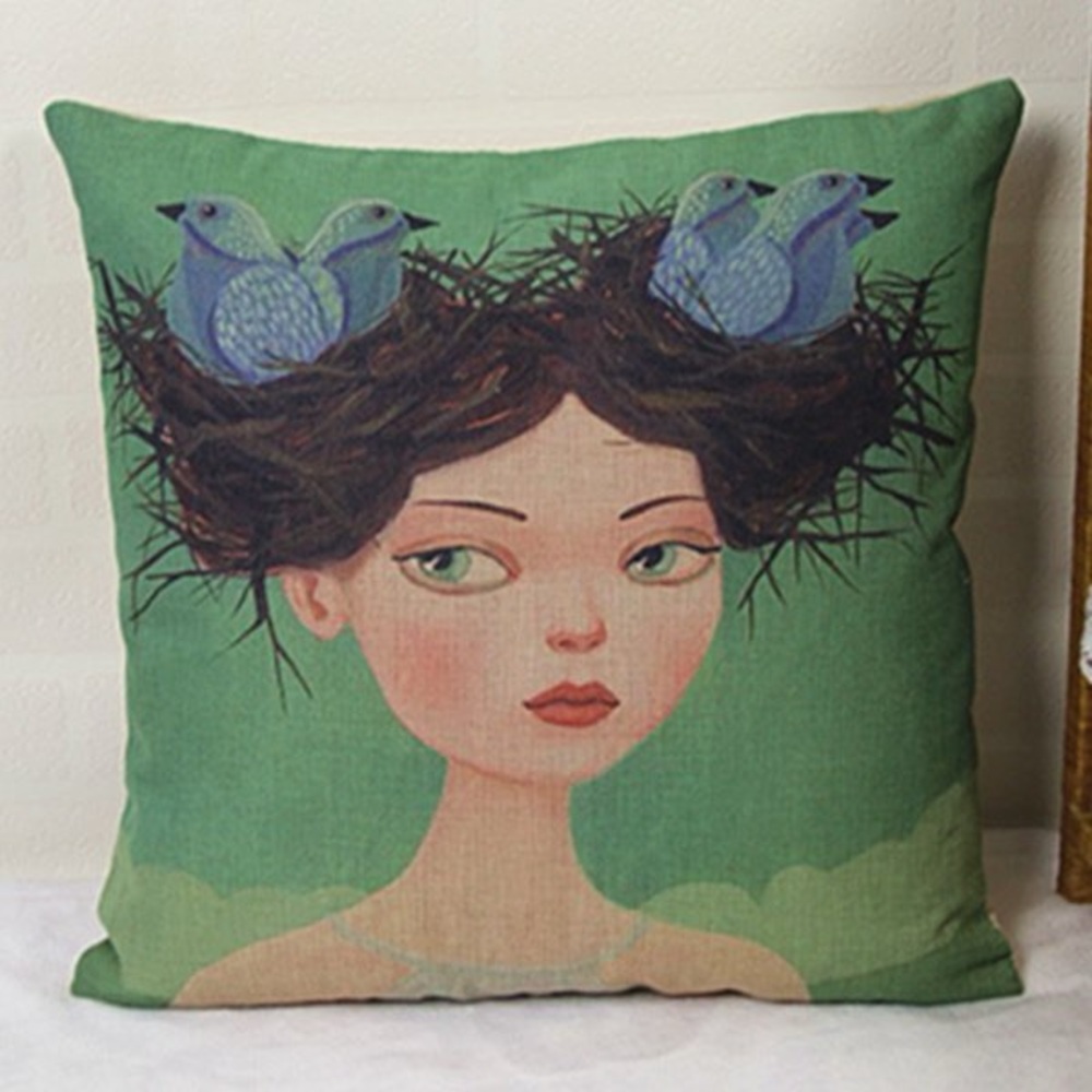 Linen Pillow Cover 18x18 inches